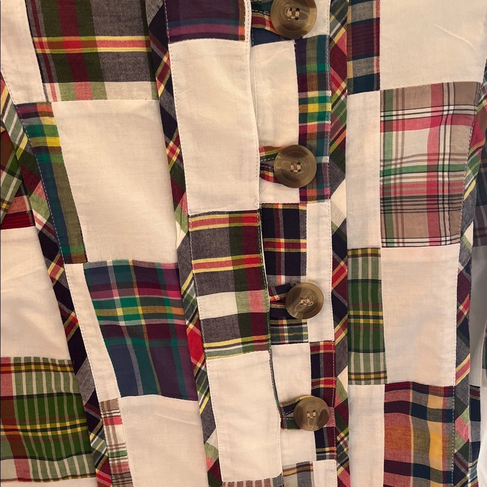 Sezane Bruna Patchwork Shirt - Picture 4 of 7